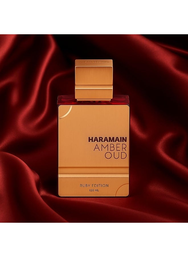 الحرمين عطر أمبر عود روبي إيديشن 120 مل ماء عطر - Image 4